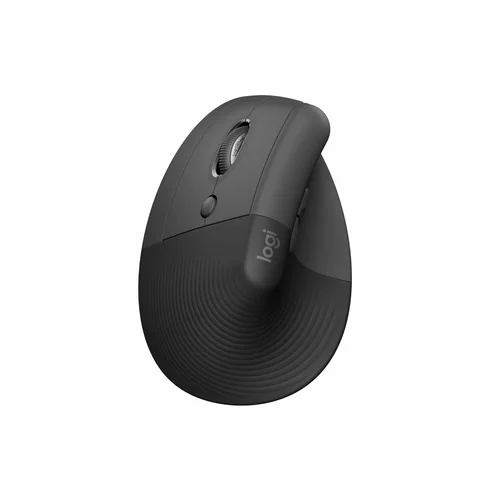 Logitech Lift Vertical Ergonomic Mouse, Black - 1
