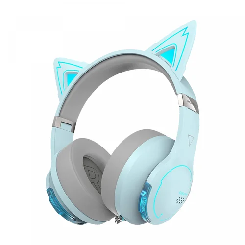 Edifier HECATE G5BT CAT Hi-Res Bluetooth Gaming Headset, Sky Blue / Чихэвч /