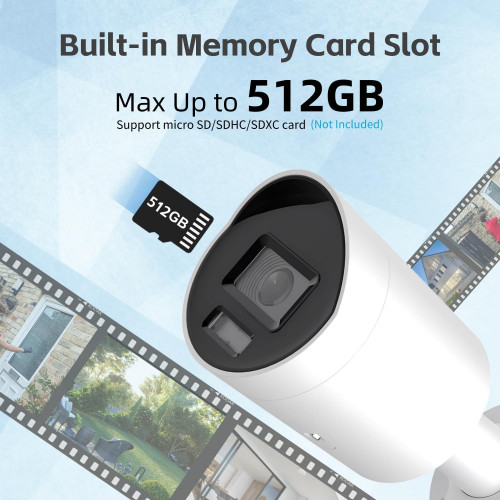 Hikvision 8MP Smart Hybrid Light with ColorVu Fixed Mini Bullet Network Camera DS-2CD2087G2H-LIU / Гадаа Хяналтын Камер / - 8