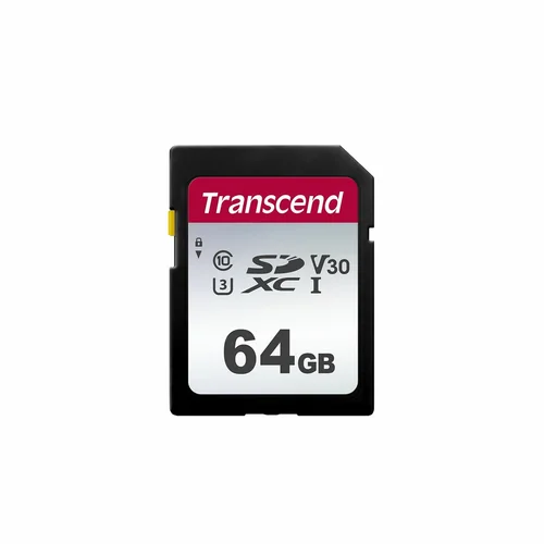 Transcend 64GB 300S UHS-I SDXC 90MB/s SD Memory Card /TS64GSDC300S/ - 1
