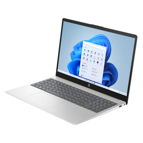 HP Laptop 15-fd0321TU Intel Core i5-1334U, 8GB DDR4 3200MHz RAM, 512GB PCIe NVMe M.2 SSD, Intel Iris Xe, 15.6-inch FHD Antiglare Ultraslim, Win11 Home, Warm Gold - 2