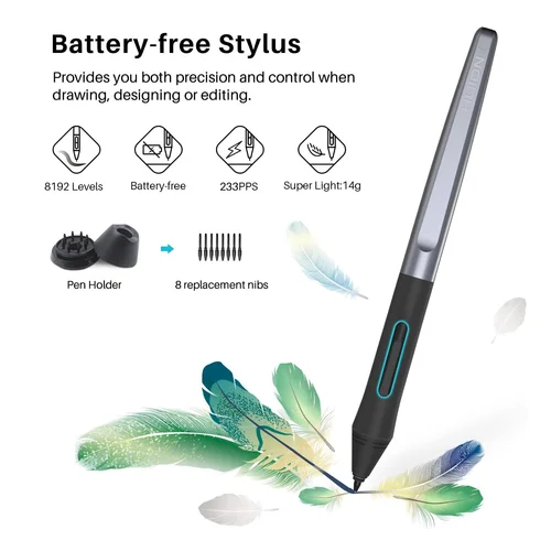 Huion Inspiroy H640P Graphic Drawing Pen Tablet / Зурдаг Таблет / - 3