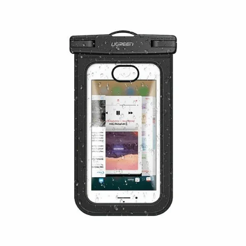 UGREEN Waterproof Phone Pouch, Black (50919) - 1