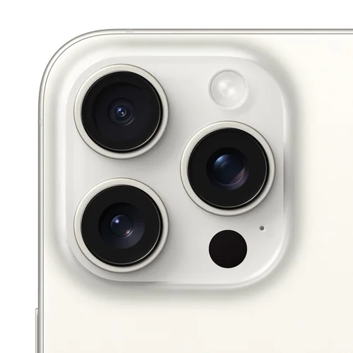 Apple iPhone 15 Pro Max 256GB, White Titanium - 3