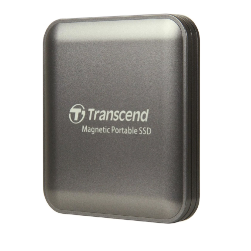 Transcend 1TB ESD420C USB 3.2 Type-C Magsafe External SSD, Iron Gray /TS1TESD420C/ - 2