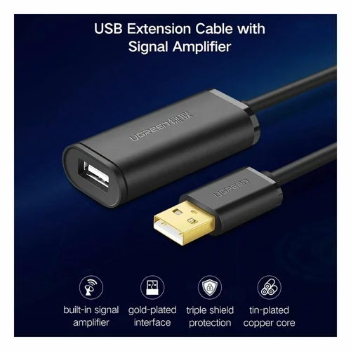 UGREEN USB 2.0 Extension Cable with Chipset 15m (10323) - 3