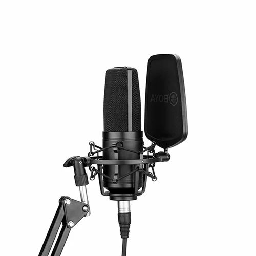 BOYA BY-M1000 Large-Diaphram Multi-Pattern Condenser Studio Microphone - 3