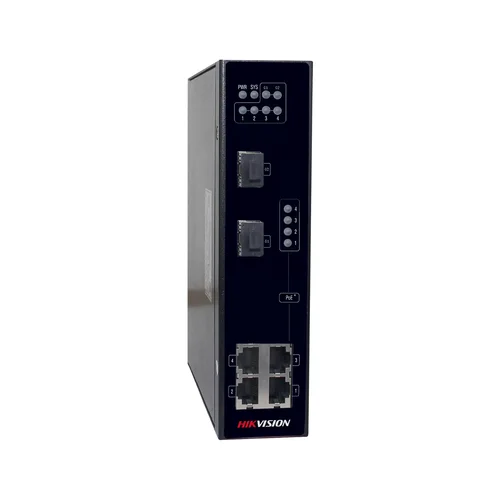 Hikvision Industrial Switch with 4 PoE + SFP 2-Ports DS-3T0306P /no power supply/ / Свич салаалагч , Сүлжээний Төхөөрөмж /