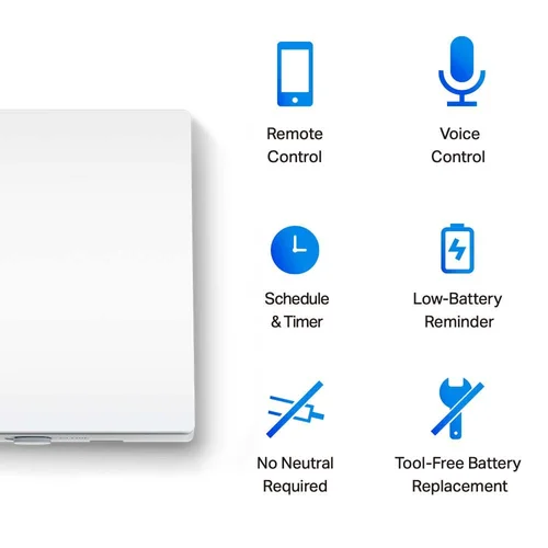 Tapo S210 Smart Light Switch, 1 Gang 1 Way / Гэрийн ухаалаг систем , Гэрлийн унтраалга / - 2