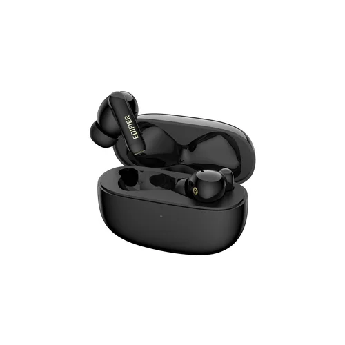 Edifier TWS330NB True Wireless Hybrid Active Noise Canceling Earbuds, Black - 1