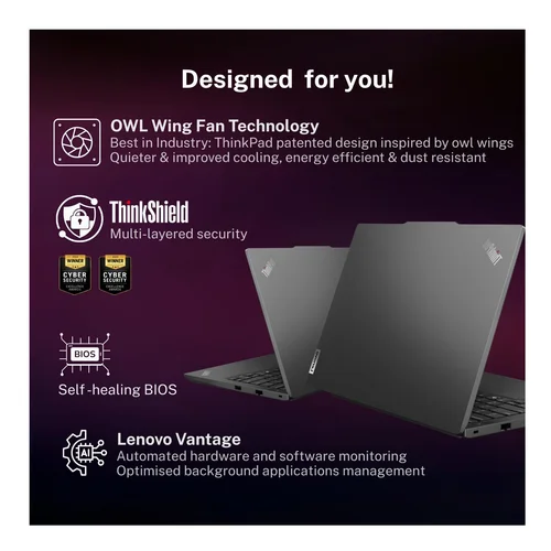 Lenovo ThinkPad E14 Intel Core Ultra 5-125H, DDR5 5600MHz 16GB RAM, 1TB SSD, Intel Arc XeLPG Graphics, 14-inch FHD IPS+LED backlight Display / Зөөврийн Компьютер / - 8