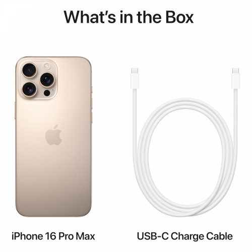 Apple iPhone 16 Pro Max 256GB, Desert Titanium - 6