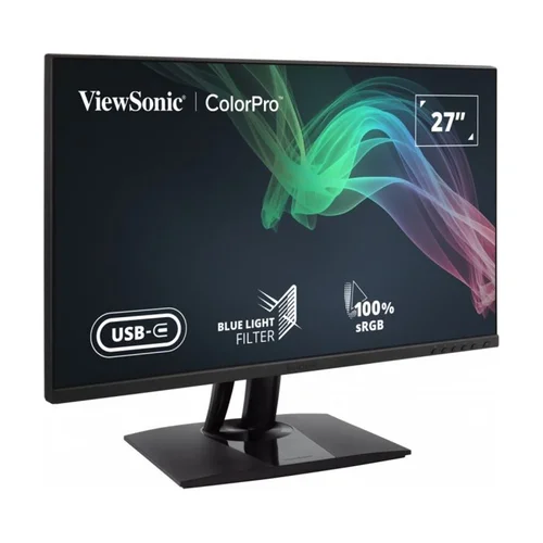 ViewSonic VP2756-4K 27-inch 4K UHD Pantone Validated 100% sRGB & Factory Pre-Calibrated Monitor with 60W USB-C - 3