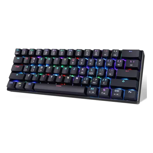 Motospeed CK61 Wired Mechanical Keyboard Black /Outem switch/ - 2