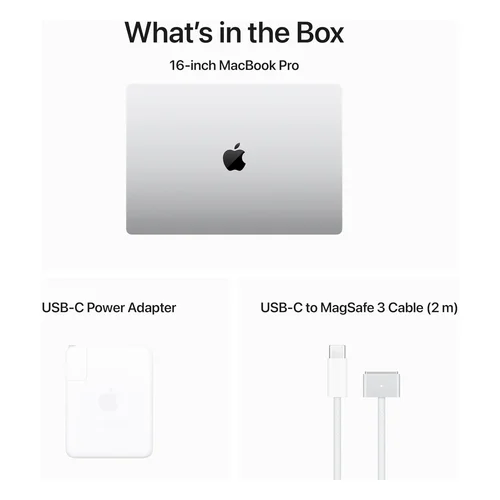Apple MacBook Pro 16" M3 Pro Chip 12-Core CPU 18-Core GPU, 18GB RAM, 512GB SSD, Silver /MRW43/ - 6