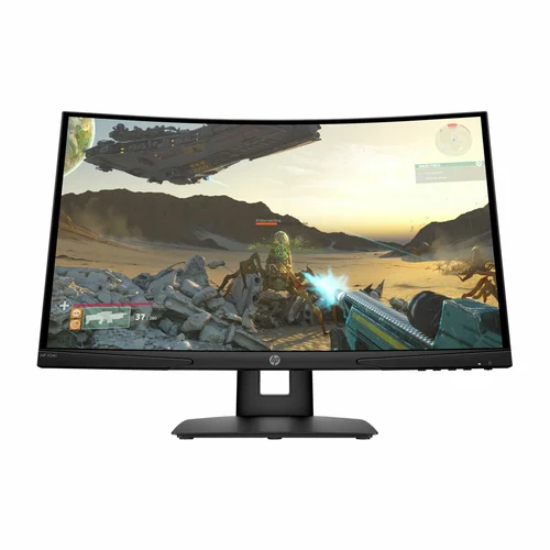 HP X24c 24-inch FHD Anti-glare, AMD FreeSync 144Hz IPS Curved Gaming Monitor - 1