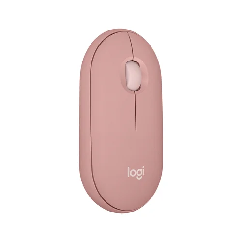 Logitech Silent Wireless Mouse with Bluetooth, Pink Pebble - 2