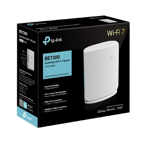 TP-Link Archer BE450 BE7200 Dual-Band Wi-Fi 7 Router / Свич салаалагч , Сүлжээний Төхөөрөмж / - 6