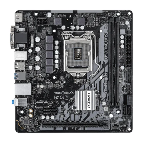 ASRock H510M-HDV/M.2 Motherboard - 1