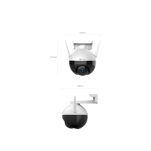 EZVIZ CS-C8C 2K Outdoor Pan & Tilt Wi-Fi Camera (4WKFL) - 8