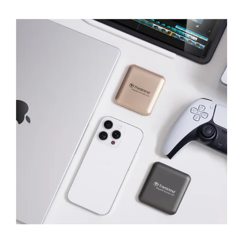 Transcend 4TB ESD420G USB 3.1 Gen2 Type-C Magsafe External SSD , Gold TS4TESD420G / Зөөврийн Хард / - 2