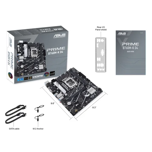 ASUS Prime B760M-K D4 Motherboard - 6