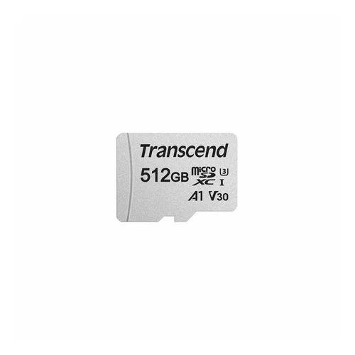 Transcend 512GB 300S UHS-I XC 95MB/s Micro SD Memory Card with SD adapter /TS512GUSD300S-A/ - 1