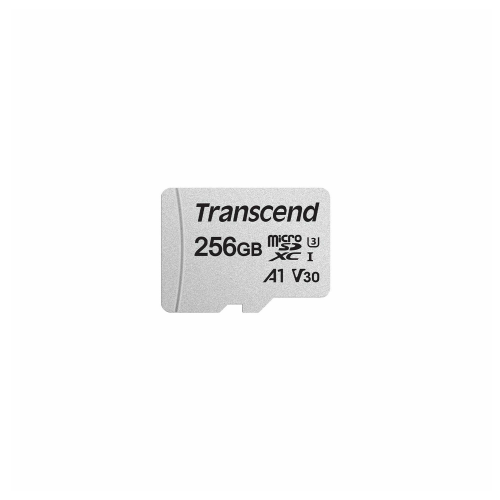 Transcend 256GB 300S UHS-I XC 95MB/s Micro SD Memory Card with SD adapter /TS256GUSD300S-A/