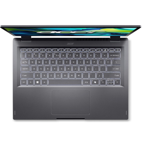 Acer Aspire Spin 14 ASP14-52MTN-56M3, Intel Core Ultra 5-125U, DDR5 8GB RAM, 512GB PCIe NVMe Gen4 M.2 SSD, 14-inch WUXGA Touch/Stylus, Win11 Home, Steel Grey - 4