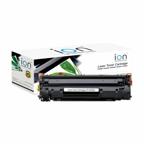 iON HP 85A (HP CE285A/CB435A/CB436A) Black Laser Toner Cartridge OEM /HP LaserJet Pro P1100 Printer series, M1130 and M1210 MFP series.../
