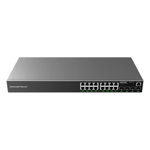 Grandstream GWN7802P 16-Port Gigabit L2+ Managed PoE Network Switch