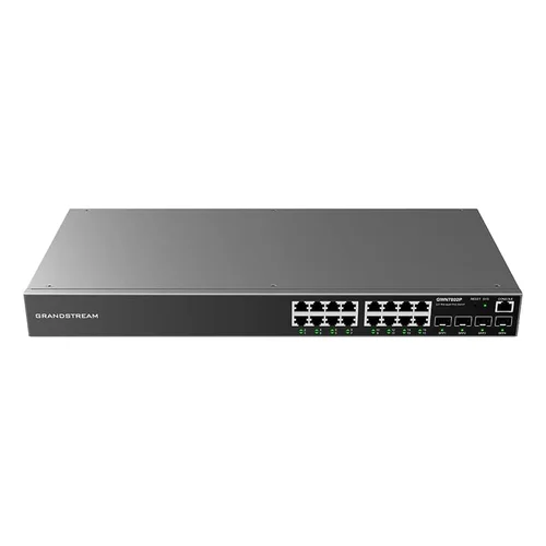 Grandstream GWN7802P 16-Port Gigabit L2+ Managed PoE Network Switch / Свич салаалагч , Сүлжээний Төхөөрөмж /