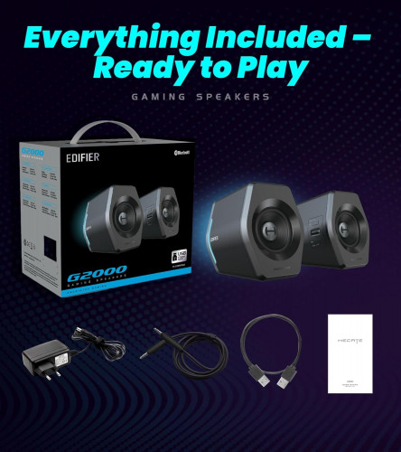 Edifier HECATE G2000 Bluetooth Gaming Speaker, Pink - 3