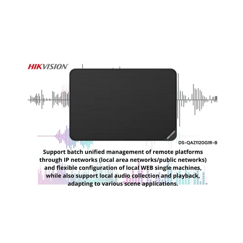 Hikvision 10W Network Cabinet PoE Speaker DS-QAZ1110G1R-BE/BLACK / Зарлан Мэдээлэх / - 5