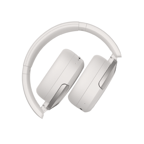 Edifier W830NB Active Noise Cancelling Bluetooth Headphones, Sand White / Чихэвч / - 2