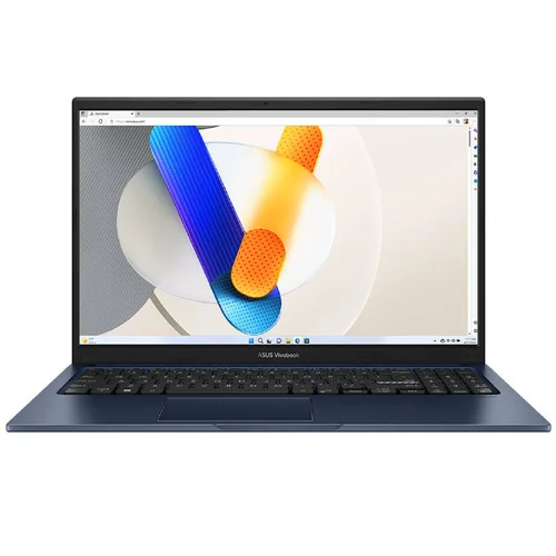 ASUS VivoBook 15 X1504VA-QB3011W Intel Core i3-1315U, DDR4 8GB RAM, 512GB SSD, Intel Iris Xe Graphics, 15.6-inch FHD, Win11 Home, Quiet Blue - 1