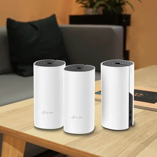 TP-Link Deco M4 (3-pack) AC1200 Home Mesh Wi-Fi System - 3