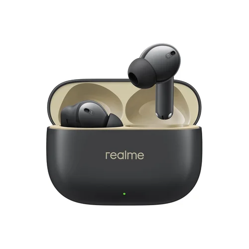 Realme Buds T300 Truly Wireless in-Ear Earbuds, Black - 1