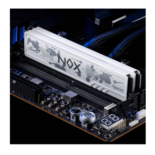 Apacer NOX DDR5 16GB 6400MHz UDIMM PC Memory with RGB Heatsink /AH5U16G64C652NBAA-1/ - 3