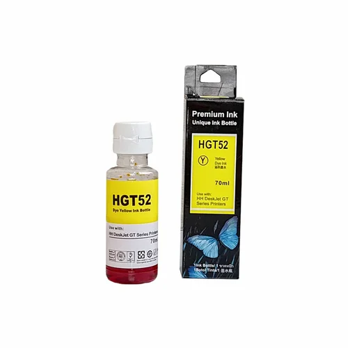 AMIDA HP GT52 Yellow Ink 70ml OEM /HP Smart Tank 520, 580, 670, 720, 750 Printer series/ / Принтерийн хор / - 1