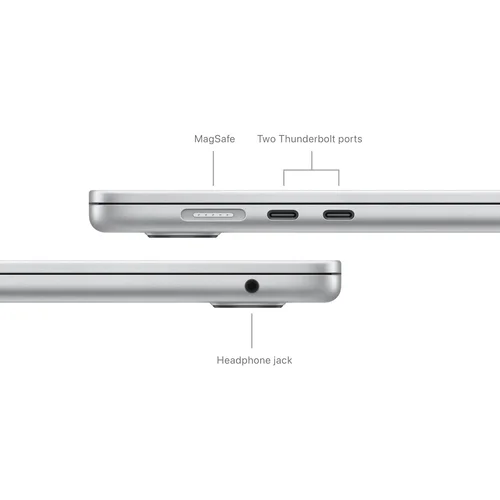 Apple MacBook Air 15.3" M3 Chip 8‑core CPU 10‑core GPU, 8GB RAM, 256GB SSD Silver /MRYP3/ - 4