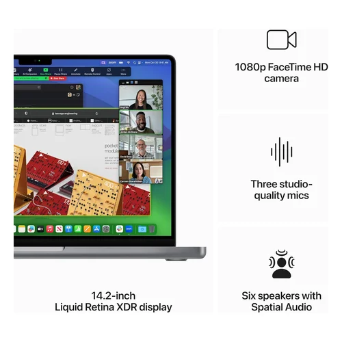 Apple MacBook Pro 14" M3 Chip 8-core CPU 10-core GPU, 8GB RAM, 512GB SSD, Space Gray /MTL73/ - 4