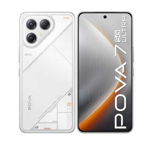 Tecno POVA 7 Ultra 5G 12+256GB, Geek White - 1