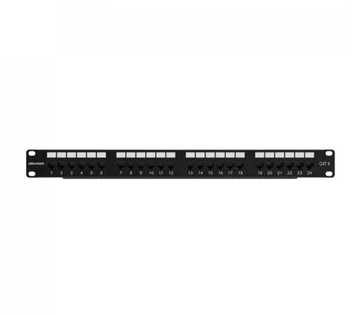 Hikvision CAT6 24-port 1U Patch Panel DS-1CP6U24-1U / Сүлжээний Төхөөрөмж / - 1