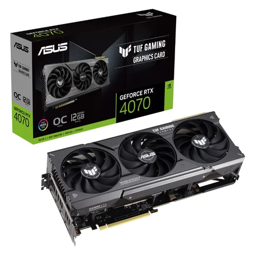 ASUS TUF Gaming Geforce RTX4070 OC Edition 12GB Graphics Card with 3 Axial-Tech Fans / График карт / - 5