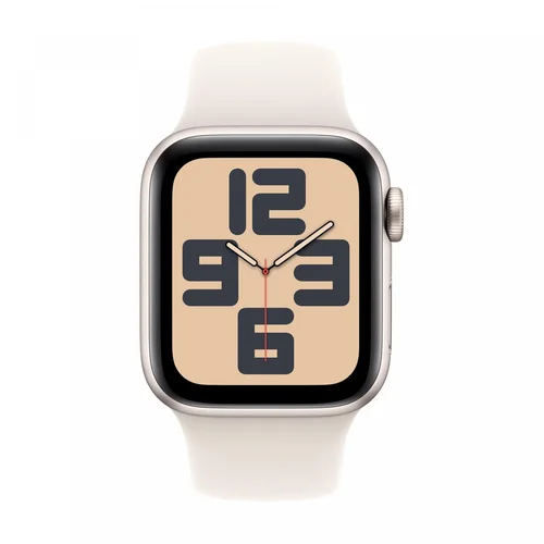 Apple Watch SE (2nd Gen) GPS 44mm Starlight Aluminium Case with Starlight Sport Band (S/M) /MXEU3/ - 2