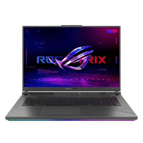 ASUS ROG Strix G18 G814JIR-N6064W Intel Core i9-14900HX, 16GB DDR5 5600Mhz RAM, 1TB M.2 NVMe PCIe 4.0 SSD, NV RTX4070 8Gb, 18-inch 240Hz QHD ROG Nebula HDR Display, Win11 home - 1