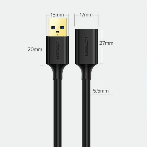 UGREEN USB 3.0 Extension Cable 3m (30127) - 4