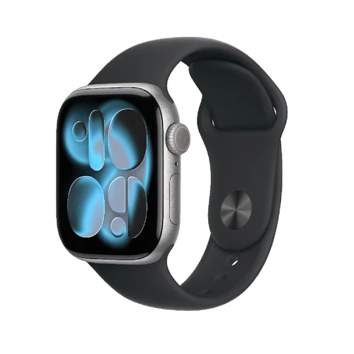Apple Watch Series 11 GPS 42mm Space Grey Aluminium Case with Black Sport Band (S/M) /MEQW4/ - 1