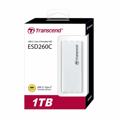 Transcend 1TB ESD260C USB 3.1 Gen2 Type-C Portable SSD TS1TESD260C / Зөөврийн Хард / - 4